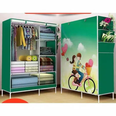 LEMARI RAKIT/LEMARI BONGKAR PASANG/LEMARI KAIN/LEMARI MURAH/LEMARI BAJU/LEMARI SERBAGUNA/LEMARI BAJU ANAK/LEMARI BAJU/LEMARI TER MURAH - PERABOT LEMARI LARIS (SHENAR)