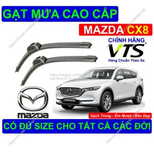 Gạt Mưa Bền Đẹp Kính Lái Mazda CX8 Cặp Gạt Mưa Kính Lái Mazda CX8 Có Đủ Size Cho Các Đời Xe Mazda CX8