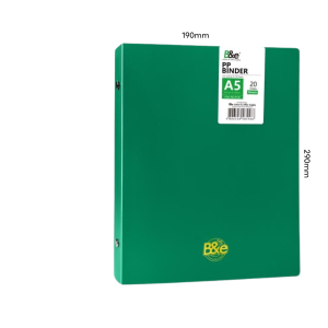 PP Binder A5 | B5 | A4 Size | Refill Grid | Lined | Plain 50 Sheets Stationary School Supplies