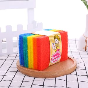Scouring Pad Cleaning Pad Kitchen Cleaning Tools Strong Decontamination Durable Scouring Pad