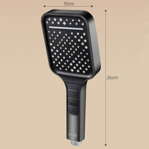 ชุดฝักบัวอาบน้ำในครัวเรือน หัวฝักบัวแรงดันแบบใช้มือถือพร้อมหัวฝักบัว