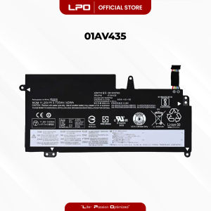 LPO Laptop Battery 01AV435 11.4V 3685mAh 42Wh Compatible with Lenovo ThinkPad NEW S2 2018 ThinkPad 13 1ST GEN 20GK