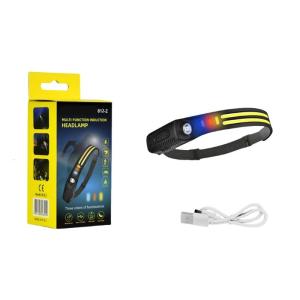 Led ngoài trời sạc được đèn pha cảm biến chuyển động cắm trại Đèn pha Trọng lượng nhẹ Đèn pha cho chạy cắm trại câu cá