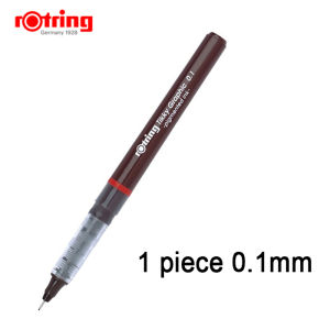 Rotring Tikky Graphic Pen Black Pigmented Ink Porous-Powerful Drawing Design Pen Cant Add Ink repeatedly