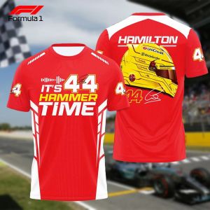 2025F1 New Racing T-shirt quick-drying sweat-absorbing summer European and American style round-neck short-sleeved breathable sportswear