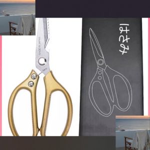 Multifunctional Kitchen Gen 4 Scissors Stainless Steel Meat Chicken Bone Cutting Scissors Can Opener