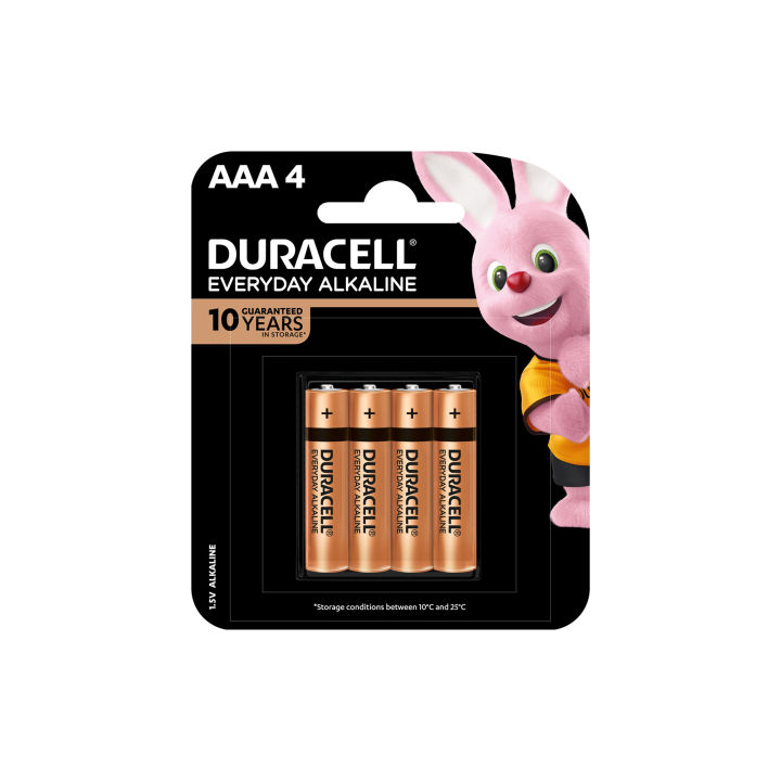 Duracell Everyday Alkaline Aaa4 Battery 