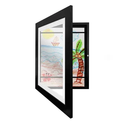 FunKids Wooden Kids Artwork Display Frame and Storage A3/A4 Size (2 Colors)
