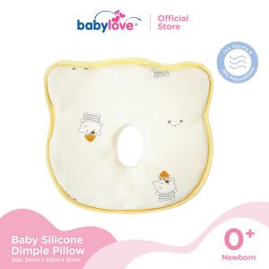 Babylove Silicone Dimple Pillow – Anti-Flat Head Baby Pillow Breathable & Hypoallergenic