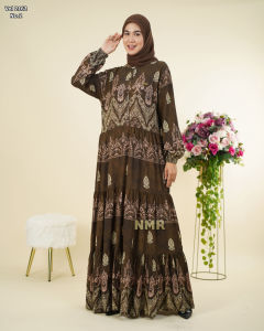 NMR Gamis Rayon Viscose Import Vol 2162-2 ( INC Hijab )