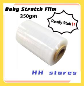 Baby Roll Stretch Film Mini Plastic Wrapping 100MM(Clear/Black)