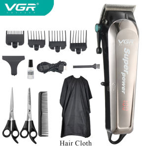 VGR-Professional Washable Rechargeable Electric Hair Clipper V-060