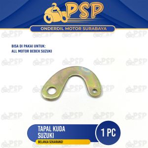 Tapal Kuda Suzuki - Plat Tahanan Penahan Gantungan Per Standar 2 Jagang Tengah A100 RC Crystal