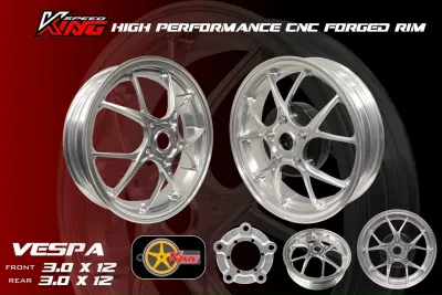 MÂM CNC FORGED RIM KINGSPEED KSSTARVP-01/02 / 03 VESPA /vespa sprint