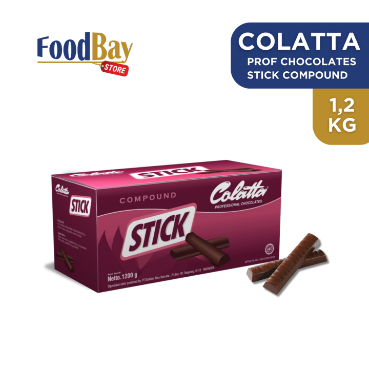 Collata Stick COLATTA - Professional Chocolate Stick Compound 1.2Kg | Lazada Indonesia
