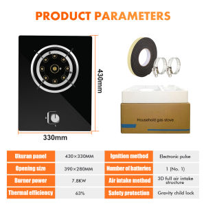 🔥🔥CHRIS OPAICN dapur stainless steel gas stove gas hob 2 burner gas stove table top Strong Burner Double stove gas cooker Dapur Gas dapur gas memasak heavy duty 燃气灶 煤气炉