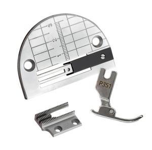 P351 chống nhăn kim tấm họng tấm thức ăn con chó phù hợp với kim đơn điện tử lockstitch Máy may JUKI anh trai Jack