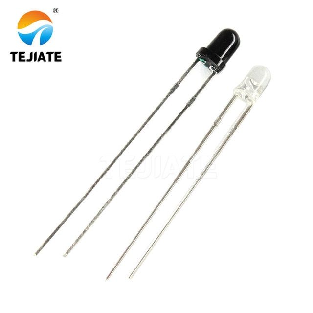 10pair 5mm Ir Assorted Infrared Emitter And Ir Receiver Diode 3mm Ir