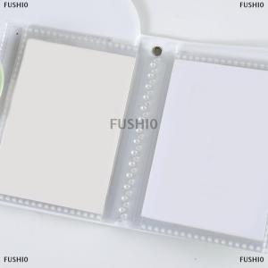 [COD] FUSHI0 Cute Photo Album 3 Inch Photo Card Holder Idol Card Binder Collection Book 32 Pocket Book Album Photocard Storage Case