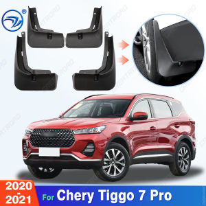 4Pcs Durable ABS Mud Flaps For Chery Tiggo 7 Pro 2020-2021 Car Mud Flaps Fender Guards Easy Install Auto Accessories
