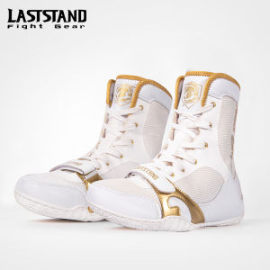 [ Breathable Mesh ] High-Top Boxing Shoes for Men and Women Wrestling Shoes Fighting Shoes Sanda Shoes Training Shoes Combat Shoes Professional Competition Boots