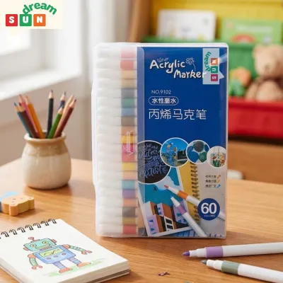 Màu Acrylic 60 Màu – Bộ Màu Vẽ Tranh Handmade Trang Trí Mỹ Thuật