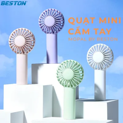 Quạt cầm tay Beston nhỏ gọn Mopal NFS005 êm ái bền bỉ 3 cấp độ gió thời gian sử dụng cao dễ dàng mang theo