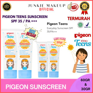 𝗝𝗨𝗡𝗞𝗜𝗘 𝗠𝗔𝗞𝗘𝗨𝗣 - Sunscreen Remaja Pigeon Teens Everyday Sunscreen SPF 35/PA+++ 30ml