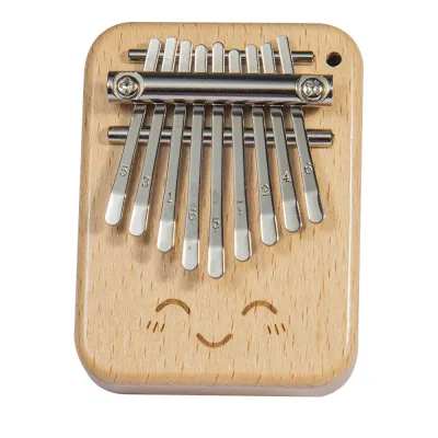 【Good Wood】17 keys Kalimba Thumb Piano Acoustic Finger Piano Music Instrument Solid Wood