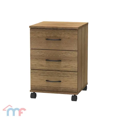 Mandaue Foam Starki 3 Drawer Mobile Cabinet