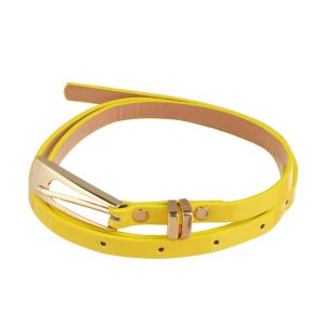 LUSIT Cổ điển Cinch Có thể điều chỉnh Skinny Vành Đai Eo Ban Nhạc Giả Da Dây Thắt Lưng Phụ nữ Ăn Mặc Cummerbands