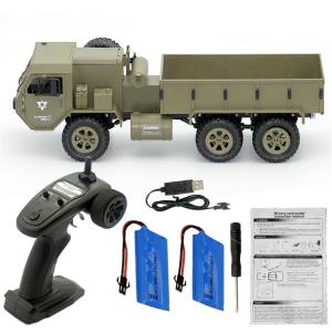ST【Fast delivery】【In stock】Fayee FY004A 1/16 2.4G 6WD Rc Car Proportional Control US Army Military Truck RTR Model Toys