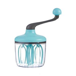 Practical Eggs Whisks Plastic Hand Crank Eggs Beater with Mixing Head Suitable for Kitchen Cooking and Mixing Use