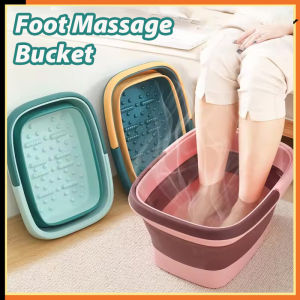Bekas Kaki Spa berehat Foldable Foot Bath Foot Spa Bucket Foot Tub Soak Massage Bucket Spa Basin Feet Leg Healthy Relaxing Leg Footbath Detox Bakul Kaki Masaj Bekas Kaki Spa Relax