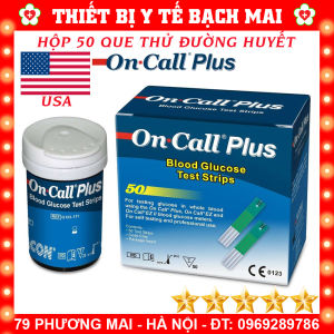 ON CALL PLUS ✅ Que Thử Đường Huyết Dùng Cho Máy Đo Tiểu Đường OnCall Plus On Call EZ