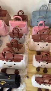 Spot Goods Jllycat Cute and fluffy bag platinum doll crossbody bag adorable little elf handbag