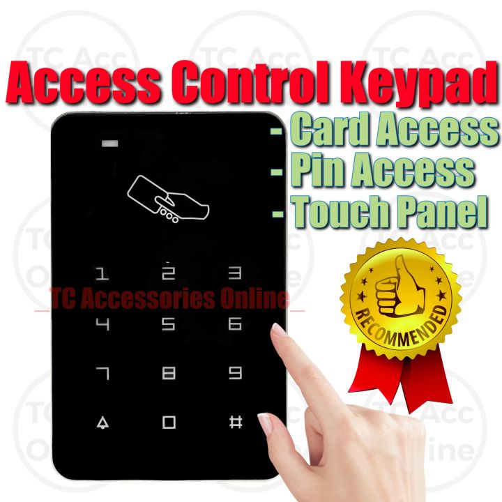Door Access Control System TOUCH PANEL Keypad X5 Lock ID Card Password ...