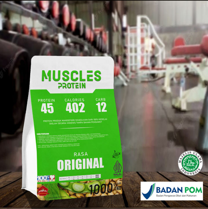 Whey protein susu nabati tinggi protein untuk menambah masa otot