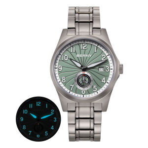 BERNY Full Titanium Automatic Men Watch Super Luminous Mechanical Wristwatch with 10ATM Waterproof Sapphire ST1731 Men Watches