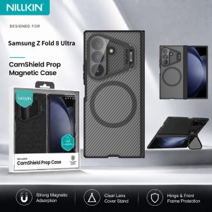 NILLKIN Magnetic Case For Samsung Galaxy Z Fold 8 Ultra Fold8 Without Pen Rebound Hinge CA4015