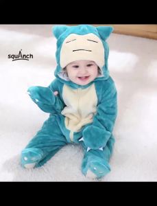 Boys Girls Costume Cute Animal Onesie Halloween Cosplay Outfit Festival Party Jumpsuit Kigurumis Winter Warm Clothes2026