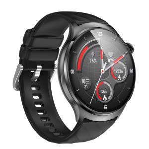 Ninewind MT600 Đồng hồ thông minh  đường huyết huyết áp axit uric lipid máu theo dõi nhịp tim điện tâm đồ + cuộc gọi Bluetooth PPG trợ lý giọng nói Màn hình độ nét cao AMOLED đồng hồ thể thao điều khiển truy cập NFC