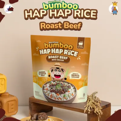 Bumboo Hap Hap Rice - Beras MPASI Bayi