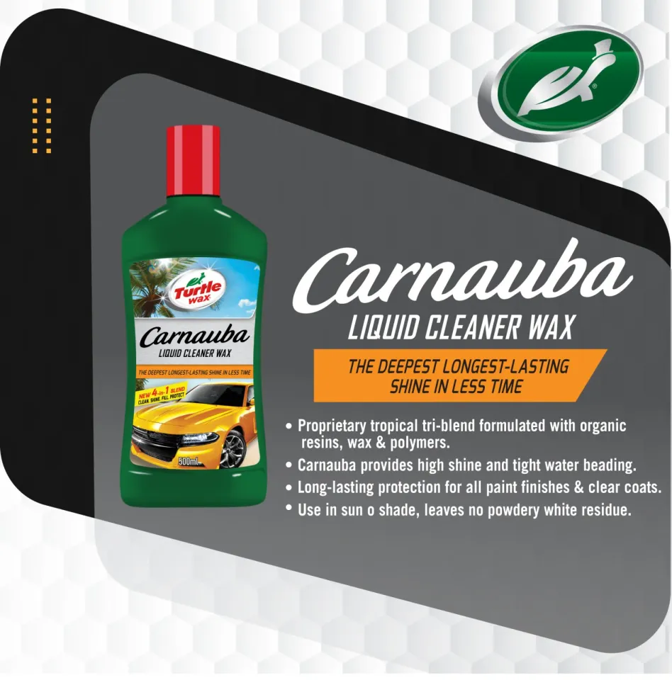 Köp Turtle Wax Carnauba Car Wax 500ML