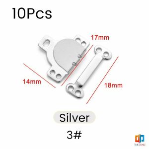 T.Z. ตะขอกางเกง ตะขอกระโปรงนักเรียน ตะขอเกี่ยว DIY ตะขอซ่อนเสื้อผ้า Sewing Button