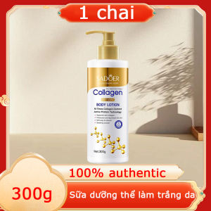 Sữa dưỡng thể Collagen 7 ngày Sữa dưỡng thể Collagen Repair Sữa dưỡng thể dưỡng ẩm 300g Giảm khô da cải thiện tình trạng bong tróc làm trắng toàn thân giảm xỉn màu dịu nhẹ và không gây kích ứng