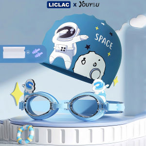Kính Bơi Silicon Hoạt Hình trẻ em dưới 10 tuổi Chống Nước Chống Mờ phù hợp bé trai bé gái YY-KB6233