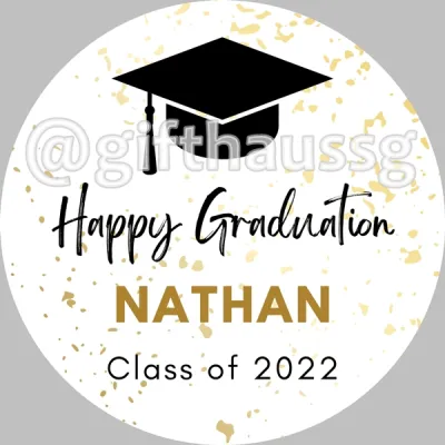 GifthausSG Personalised Custom Birthday Sticker Labels Party Favor Labels Goodie Bag Labels Stickers Children Teacher Christmas Day