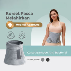 Korset Pelangsing Pasca Melahirkan Postpartum Adjustable Corset Korset Nano Bamboo Corset Ibu melahirkan pascalahiran caesar/normal Pelangsing Perut Buncit FAST SLIM Antibakteri dengan /Korset Bamboo Pasca Melahirkan BIG SIZE