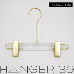 ไม้แขวนกางเกง ไม้หนีบกางเกงเด็ก หนีบกางเกงใส พลาสติกใส รุ่น หนีบ PP04เด็ก 12 ไม้